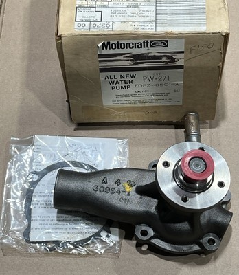Genuine Ford Motorcraft PW-271 FOPZ-8501-A 85-86 6cyl Water Pump New