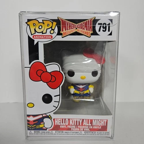 Funko Pop! Hello Kitty All Might #791 Sanrio x My Hero Academia Vaulted NIB