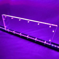Sound Authority Plexiglass - 3/4" Thick - 15 X 5 Clear Acrylic Window For Sub