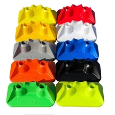 Stud Boy .75" Super-Lite Pro Series Double Backers 1.20" Hi-Vis Yel - 24 Pack