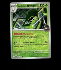Team Rocket’s Spidops - 020/182 - Destined Rivals - Reverse Holo Near Mint TCG