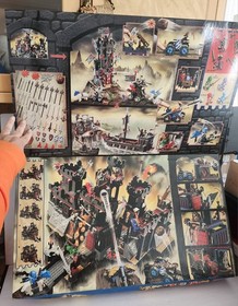 LEGO Knights Kingdom Vladek's Dark Fortress 8877 2005 New Retired OPENED BOX