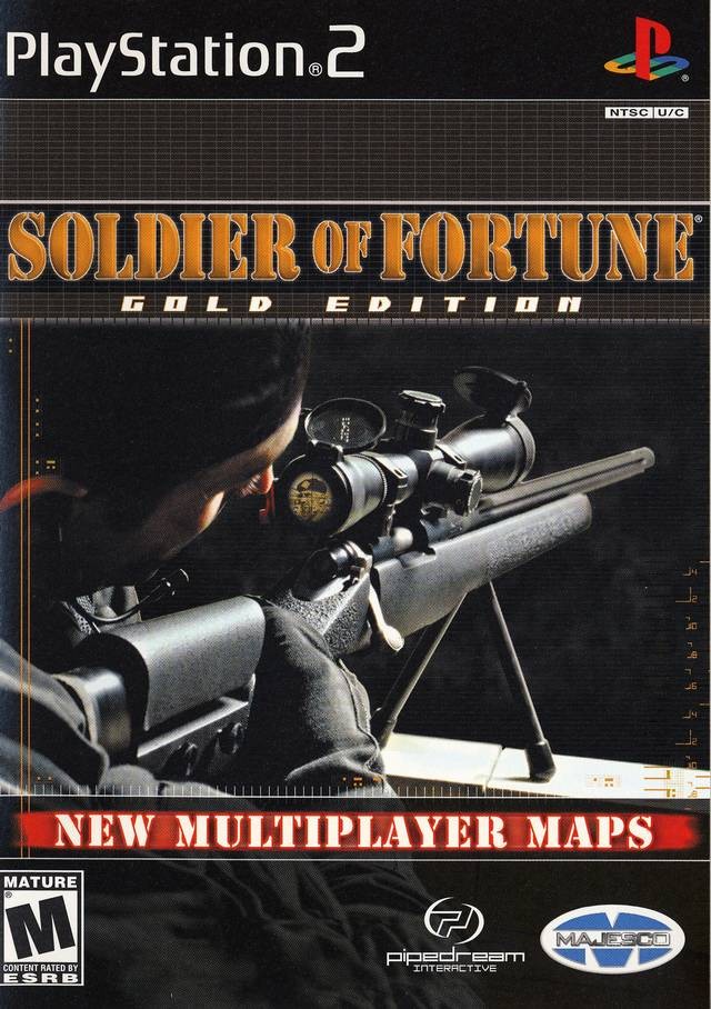 Soldier of Fortune: Gold Edition (Sony PlayStation 2, 2001) for