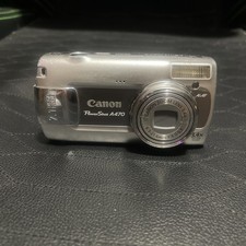 Canon PowerShot A470 Silver 2.5" LCD 7.1MP 3.4x Optical Zoom Digital Camera