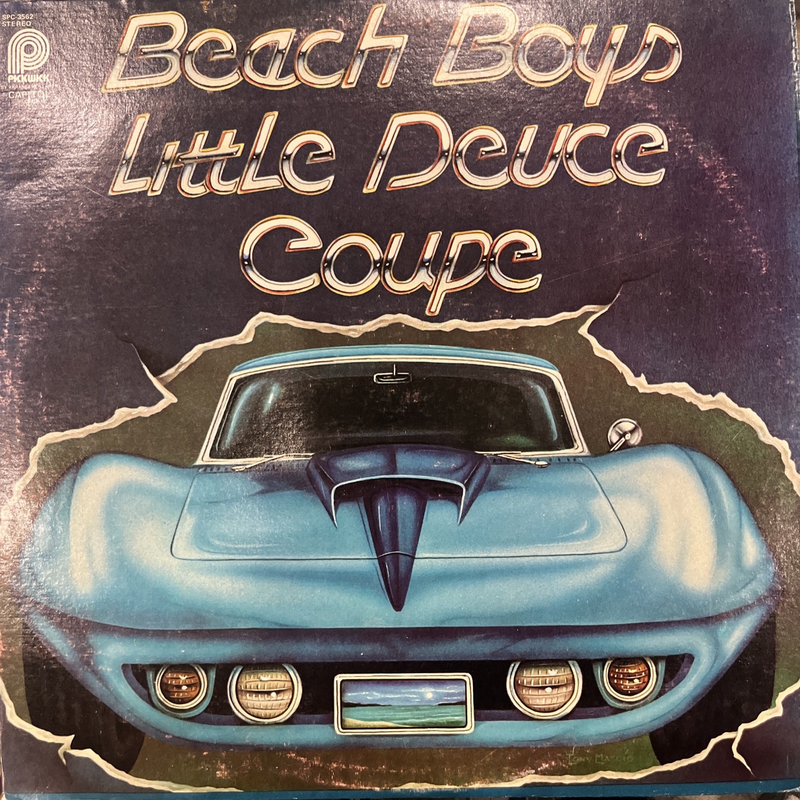 The Beach Boys - Little Deuce Coupe Vinyl Record LP VG+