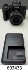 Canon EOS M50 24.1MP Mirrorless Camera - Black Kit with 15-45mm STM Lens 