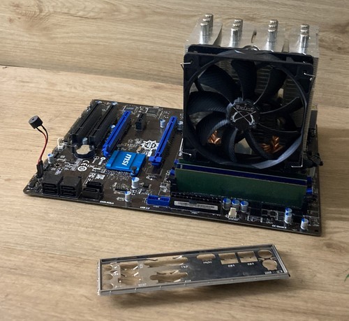 MSI Z97 PC Mate Mainboard Bundle mit  Intel I7 4790 3,6 GHz + 12GB Ram