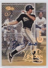 1996 Classic Visions Signings Auto Gold Foil Ben Davis Auto z6b