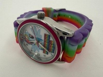 My Little Pony Rainbow Dash Official Hasbro Kids Watch Rainbow Strap Runs