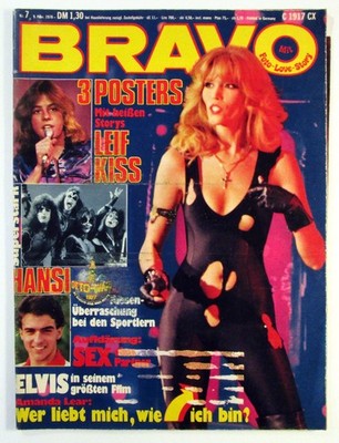 Bravo 1978 # 7 vom 9.Februar 1978 komplett mit Postern und Starschnitt Zustand 2