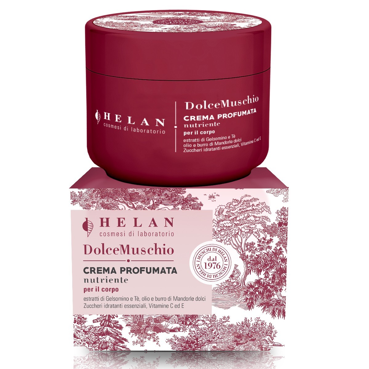 HELAN DolceMuschio - Crema Corpo Profumata per Pelle Secca e Disidratata 200 ml - Immagine 3