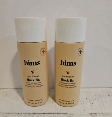 2 Bottles New Hims Thick Fix  Conditioner  Thickening  2 X 6.4 Fl Oz