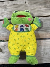 LeapFrog  Baby Tad  Hug  Learn Interactive Plush Frog   Untested