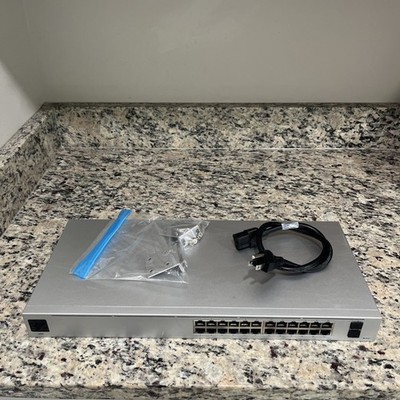 Ubiquiti Networks USW-24 UniFi 24 Port Switch NON-POE VERSION *USED* Works Great