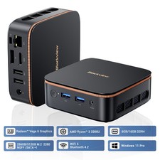 Blackview MP20 Mini PC 8GB/16GB 256GB/512GB SSD Win11Pro AMD Ryzen MINI Computer