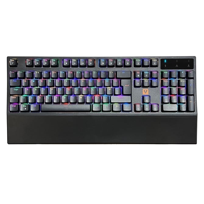 VIDA MECHA MECHANICAL RGB Keyboard Gaming USB QWERTY UK English Black