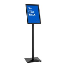Sign Stand Poster Stand  adjustable heavy duty pedestal Sign Holder Floor Stan...