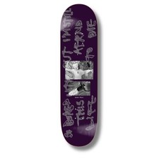 Polar Skateboards Jamie Platt So Bored Viola Skateboard Deck 8,25" Corto