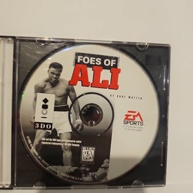 PANASONIC 3DO Game LOT of 3: foes of ali, Madden football and slam n jam 95