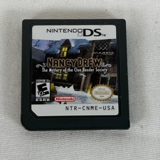 Nancy Drew The Mystery of the Clue Bender Society Nintendo DS Game NTR-CNME-USA
