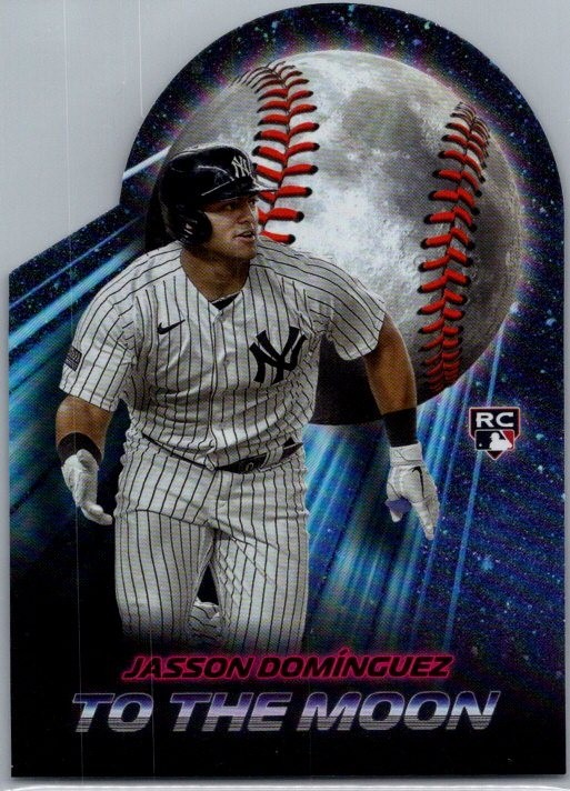 Jasson Dominguez 2024 Topps Big League To the Moon Die-Cut #TM-33 Yankees Rookie