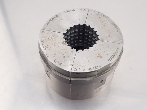 Hardinge S26 Collet Pad 1-3/16" Round Serrated - Afbeelding 2 van 3