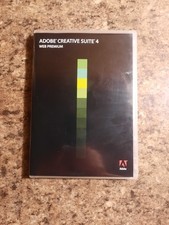 Adobe CS4 Web Premium for Mac Complete 4-Disc Set Excellent