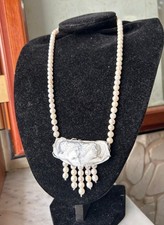 COLLANA VINTAGE PERLE  CONCHIGLIA