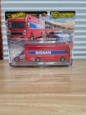 Hot Wheels 2024 Team Transport '94 Nissan 300 ZX GTS and Euro Hauler #73