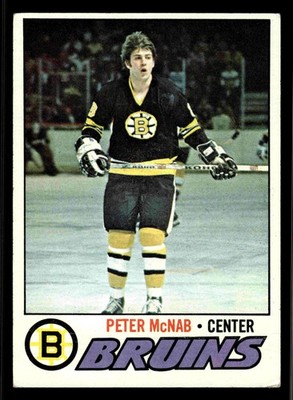 1977-78 Topps Peter McNab #18 - Boston Bruins
