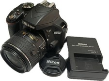 Nikon D3300 DSLR Camera Kit AF-S 18-55mm VR II Used Excellent Condition