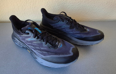 Hoka Herrenlaufschuh Speedgoat 5 GTX Spike Gr. 44 - gebraucht