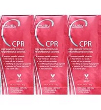 Malibu Professional CPR Color Pigment Remover 3pk- All 0.7oz Hair Cosmetologist
