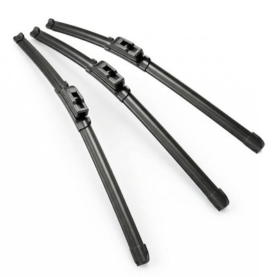 Front +Rear J-Hook Windshield Wiper Blades Fit For Pontiac Wave 2008 22''+19''+14''