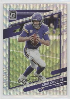 2021 Panini Donruss Optic Wave Prizm 265/299 Kirk Cousins #97 0s9t