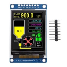 1.8inch LCD Screen SPI Interface Serial Port ST7735S Drive IC Display1303