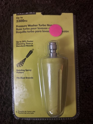 #ad #ad RYOBI PRESSURE WASHER TURBO NOZZLE 3300 MAX PSI 1003 524 633 Fast Shipping $15.56