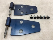 Jeep TJ Wrangler OEM Driver Side Door Hinges PBT Patriot Blue 1997-2006 52559