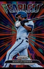 Marcus Semien 2022 Panini Prizm #FL-9 Rangers MLB READ FREE SHIP AutographDen