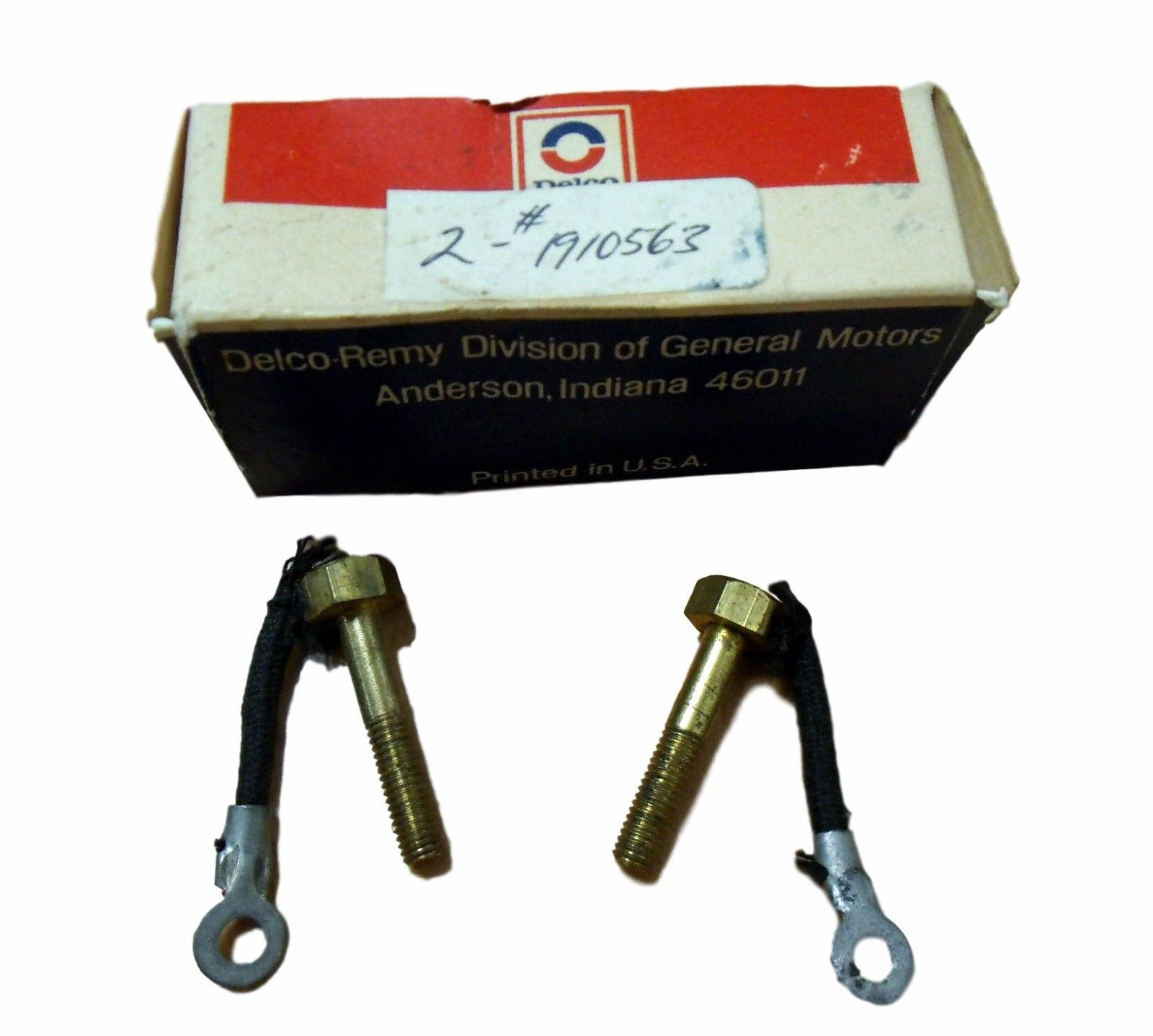 NOS Delco Remy 1910563 Stud & Lead Wire 2pc