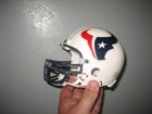 RIDDELL HOUSTON TEXANS PROTOTYPE MINI HELMET 3 5/8 NFL WHITE — photo 1