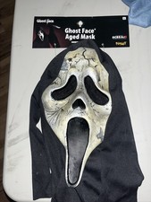 Scream 6 Aged Easter Unlimited Ghost Face Mask 2024 New With Header Tag
