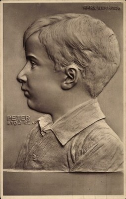 Künstler Ak Bernard, H., Peter, Kind-Porträt - 4914505