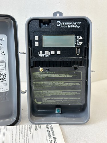 INTERMATIC ET2825CR ElectronicTimer,Astronomic,Gray,MetaL - Picture 3 of 9