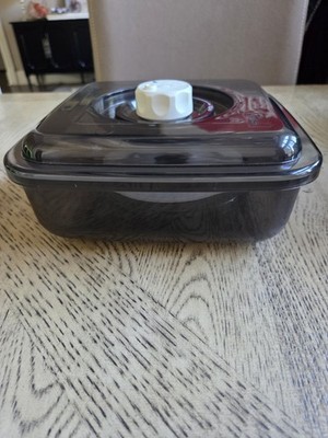 FoodSaver SaverMate 2 1/4 qt Square Marinating Canister 02-0019 NEW OPEN BOX VTG