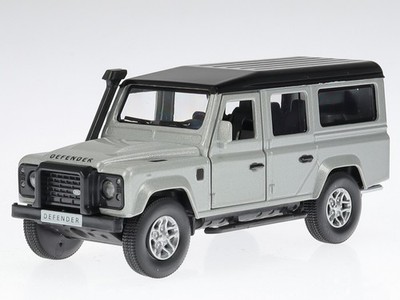 Land Rover Defender 110 indus silver diecast modelcar tay36100011 Tayumo 1:36