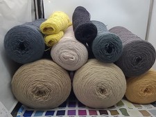 20 lb 1.6 oz  1 Wool Yarn Weaving Knitting Art 1600 ypp