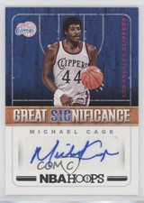 2018-19 Panini NBA Hoops Great SIGnificance Michael Cage #GS-MC Auto 0e5c
