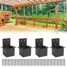 Robust Bracket Set Designed for Stability in Wooden Outdoor Structures