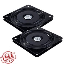 YOQVQOY 2Pcs 6" Boat Seat Swivel Mount Black